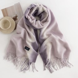 Elegant gradient scarf