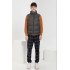 White duck down stand collar thickened down vest for men