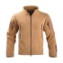 Outdoor fleece jacket with thick lining